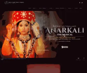 Kathak.com.au(& School of Indian Dance) Screenshot