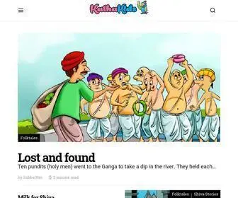 Kathakids.com(Katha Kids) Screenshot