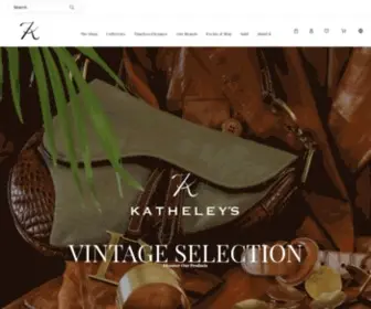 Katheleys.com(Katheley's vintage pre) Screenshot