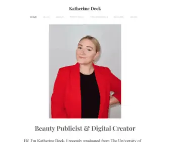 Katherinedeck.com(Katherine Deck) Screenshot