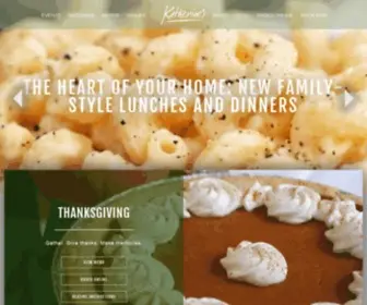 Katherines.com(Katherine's Catering) Screenshot