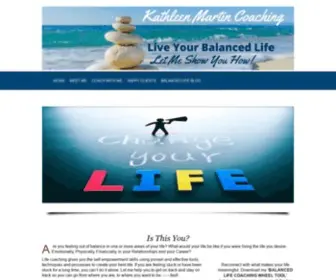 Kathleenmartincoaching.com(Kathleen Martin) Screenshot