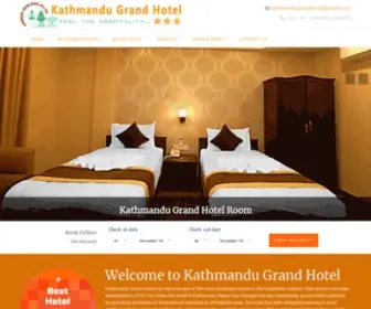 Kathmandugrandhotel.com(Best hotel Kathmandu) Screenshot