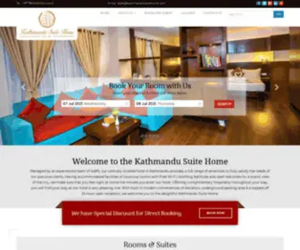 Kathmandusuitehome.com(Hotel In Kathmandu) Screenshot