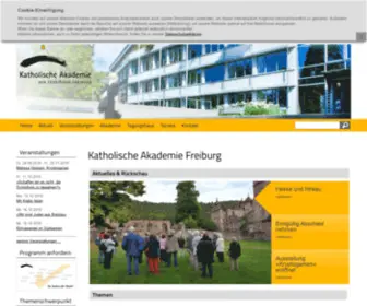 Katholische-Akademie-Freiburg.de(Katholische Akademie Freiburg) Screenshot