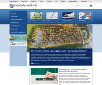 Katholische-Schulen.de(Katholische Schulen in Deutschland) Screenshot
