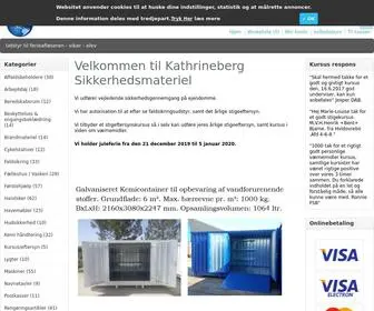 Kathrineberg.com(Kathrineberg Sikkerhedsmateriel) Screenshot