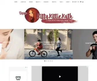 Kathrivera.com(Dear Kitty Kittie Kath) Screenshot