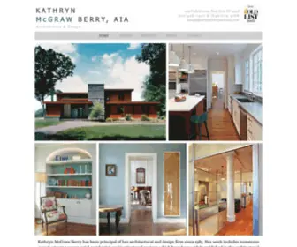 Kathrynberryarchitect.com(Kathryn McGraw Berry Architecture & Design) Screenshot