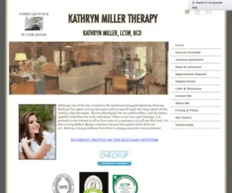 Kathrynmillertherapy.com(Family Therapy) Screenshot