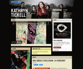 Kathryntickell.com(Kathryn Tickell) Screenshot