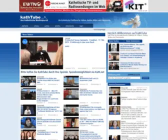 Kathtube.com(Das katholische Medienportal) Screenshot