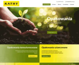 Kathy.com.pl(Opakowania termoformowane) Screenshot