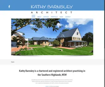 Kathybarnsleyarchitect.com(Qualified Architect In the Southern Highlands NSW) Screenshot