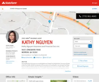 Kathyinsurance.com(State Farm Insurance Agent KATHY NGUYEN in MORROW GA) Screenshot