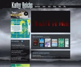 Kathyreichs.com(Kathy Reichs) Screenshot