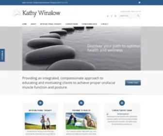 Kathywinslow.com(Myofunctional Therapy) Screenshot