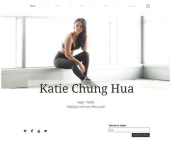 Katiechunghua.com(Fitness Professional Katie Chung Hua) Screenshot