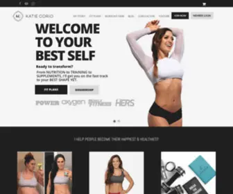 Katiecorio.com(Katie Corio) Screenshot