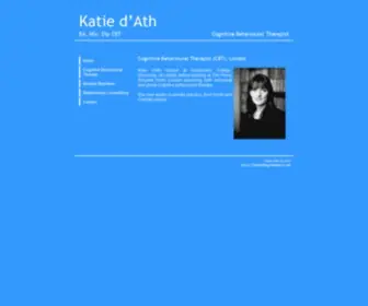 Katiedath.com(Katie d'Ath) Screenshot