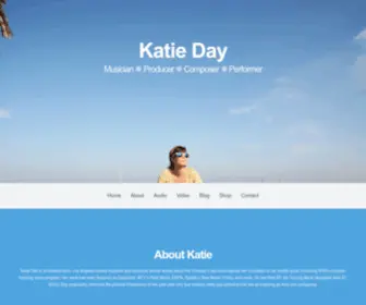 Katiedaymusic.com(Producer) Screenshot