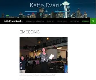 Katieevansspeaks.com(Katie Evans Speaks) Screenshot