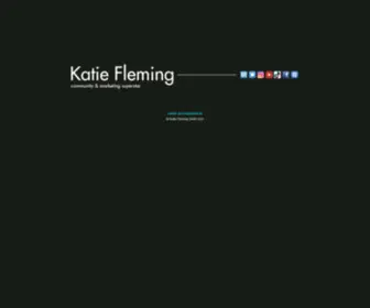 Katiefleming.ca(Katie Fleming) Screenshot