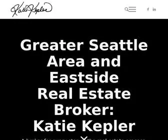 Katiekepler.com(Greater Seattle Area and Eastside Real Estate Broker) Screenshot