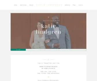 Katielindgren.com(Des Moines Iowa Wedding Photographer) Screenshot