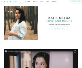 Katiemelua.com(Love and Money) Screenshot