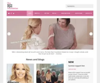 Katiepiperfoundation.org.uk(Katie Piper Foundation) Screenshot