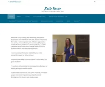 Katieraver.com(NLP Training & Coaching in Central Texas) Screenshot