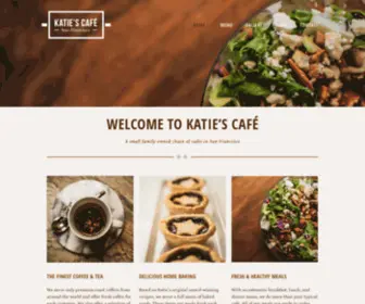 Katiesbakerycafe.com(Katie's Cafe) Screenshot