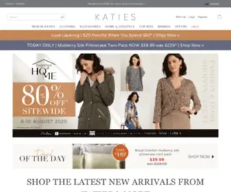 Katies.co.nz(Shop Women&#039;s Clothing Online in Australia) Screenshot
