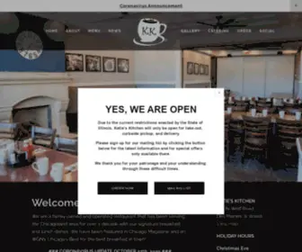 Katieskitchenonline.com(We are a family owned and operated restaurant) Screenshot