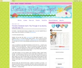 Katiesnestingspot.com(Katie's Nesting Spot) Screenshot