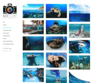 Katiestorrphoto.com(Professional Underwater Photography Services) Screenshot