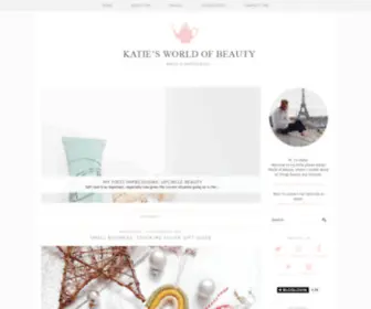 KatiesWorldofbeauty.co.uk(Katie's World Of Beauty) Screenshot