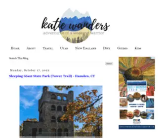 Katiewanders.com(Weekend Warrior) Screenshot