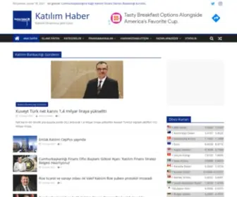 Katilimhaber.com(Katılım Haber) Screenshot