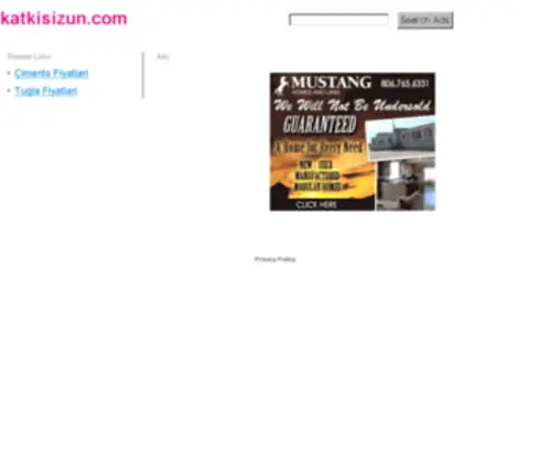 Katkisizun.com(Home Improvement and Furniture Blogs) Screenshot