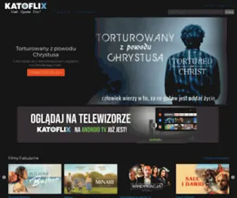 Katoflix.com(Chrześcijańskie VOD) Screenshot
