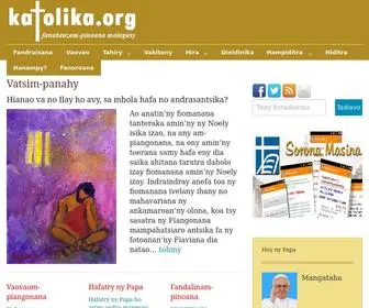 Katolika.org(Takelaka fanabeazam) Screenshot