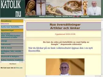 Katoliknu.se(KatolikNu index) Screenshot