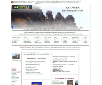 Katoomba-NSW.com(Katoomba Blue Mountains NSW) Screenshot