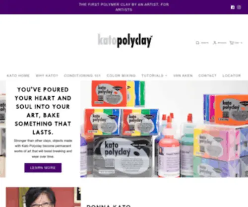 Katopolyclay.com(Katopolyclay) Screenshot