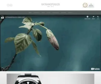 Katramopoulos.gr(KATRAMOPOULOS Jewellery & Watches) Screenshot