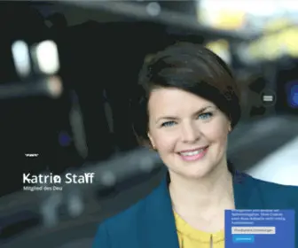 Katrin-Staffler.de(Katrin Staffler) Screenshot