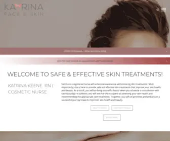 Katrinafaceandskin.com.au(Skin Treatments Toorak & South Yarra) Screenshot