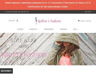 Katrinfashion.sk(Styl & Life with Katrin's Fashion) Screenshot